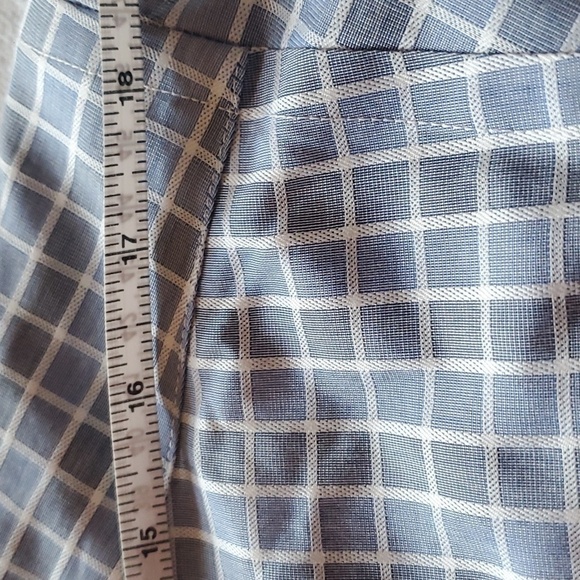 Egara Non-Iron Slim Fit Long Sleeve Casual Button Down Sz. L Shirt - Picture 9 of 11